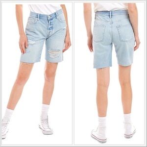 Frame Le Slouch Bermuda in Natoma Size 26 EUC
